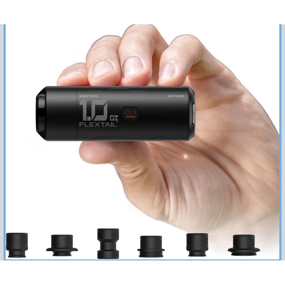 FLEXTAILGEAR Zero Pump 2 Air Pump for Inflatables, Rechargeable Air Pump Port...